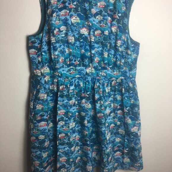Modcloth Emily and Fin Swiss Chalets Dress - Picture 8 of 16